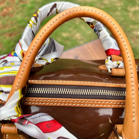 Dooney & Bourke Satchel Handbag Patent Leather - Picture 7 of 12